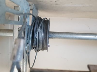 GARAGE DOOR DRUM REPLACEMENT