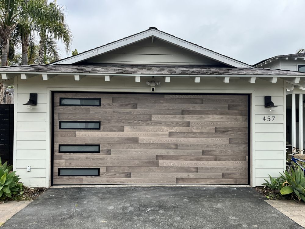 Garage door project 6