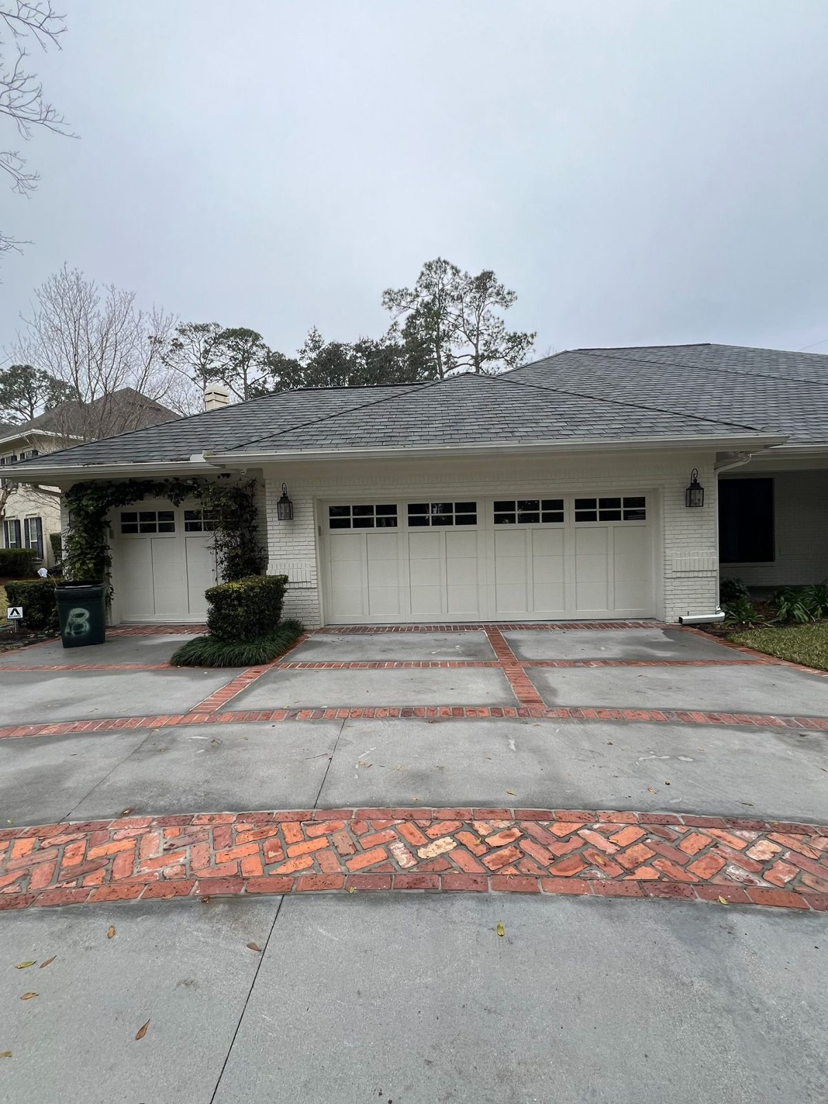 carriage-house-style sectional garage doors